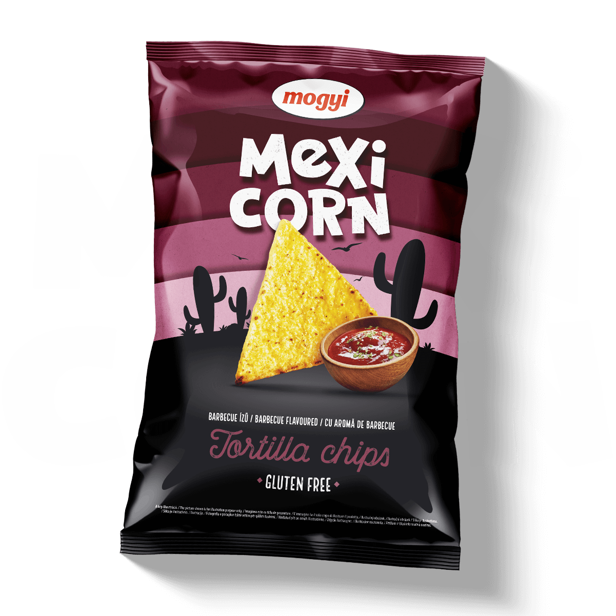 Mogyi - MEXICORN Tortilla barbecue ízű