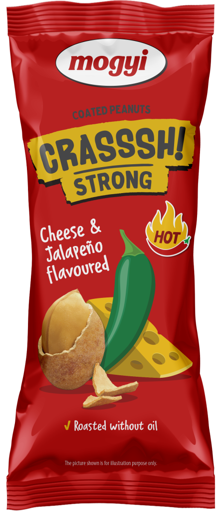 Crasssh! Stiprus sūris ir jalapeño