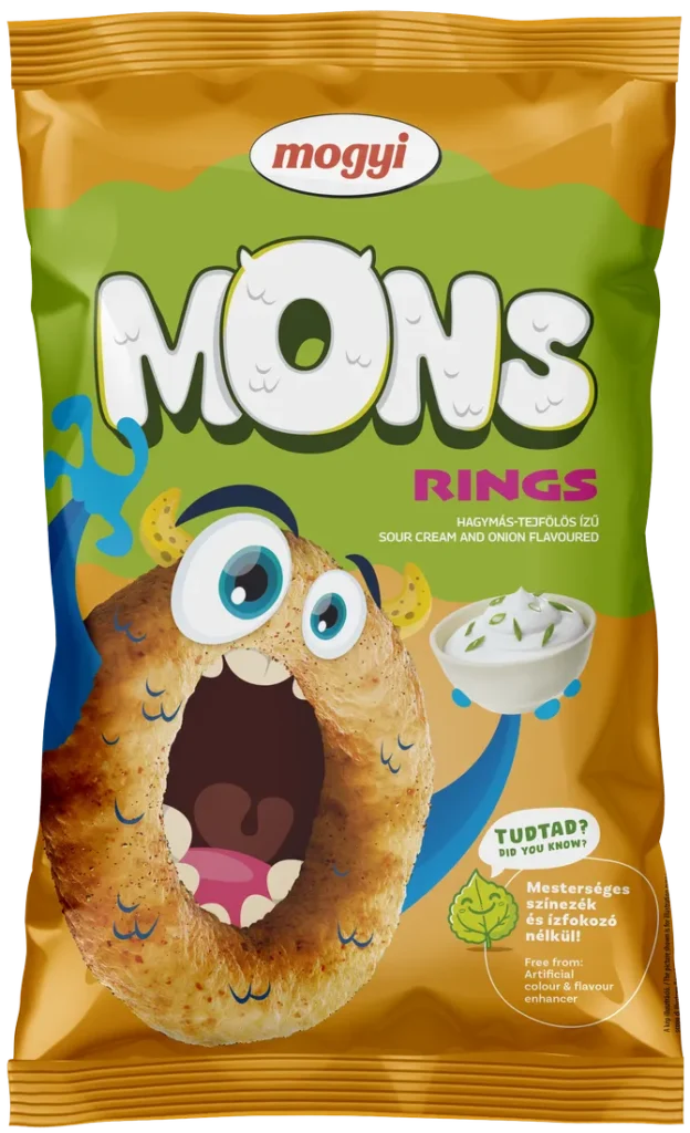 Inele MONS cu ceapă și smântână